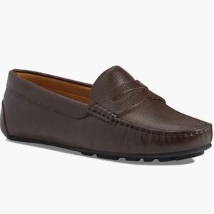 Marc Joseph New York Women's Naples Grainy Brown Leather Loafer NIB Size 7